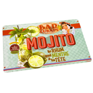 Podložka na stôl - prestieranie "Mojito" 43.5x28.5 cm, pvc