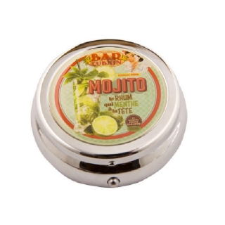 Kabelkový, plážový popolník "Mojito" 7x3 cm, kov