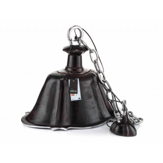 Vintage - industriálne kovové svietidlo - lampa Hermes  56x36x50