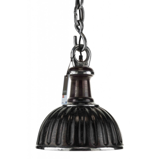 Vintage - industriálne kovové svietidlo - lampa Hermes  31x31x36
