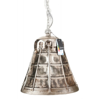 Vintage - industriálne kovové svietidlo - lampa "Cortez"  38x38x40