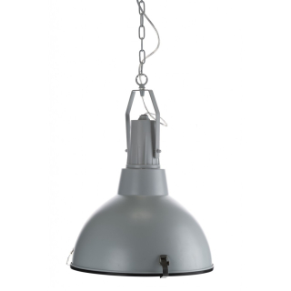 Vintage industriálne kovové svietidlo - lampa LOTTI_ALURO, 40x40x60