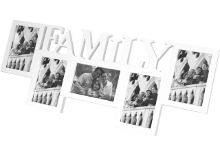Fotorám "Family" na 5 fotiek, 25,5x65 cm