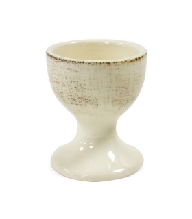 Stojan na vajíčko Provence Ivory, vidiecka keramika, 6,5x5x5
