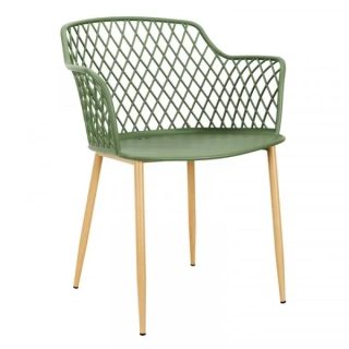 CMP Paris Stolička "Malaga" pre exteriér aj interiér, zelená, 80x54x62cm, ,  