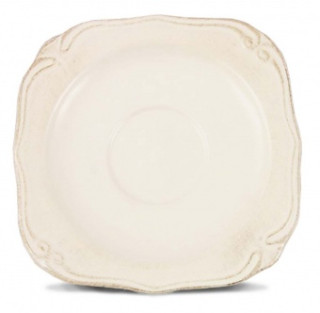 Podšálka na čaj Provence Ivory, vidiecka keramika 2x16x16