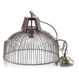 Vintage - industriálne kovové svietidlo - lampa ALPI, 38,5x17cm