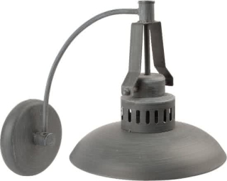 Lampa kovová nástenná, 26x41x35cm