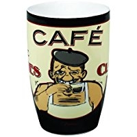 Šálka káva čaj XL "Georges Clounet" 8,5x13 cm - 450ml, porcelán